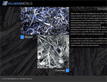 Tablet Screenshot of hillmanmetals.com